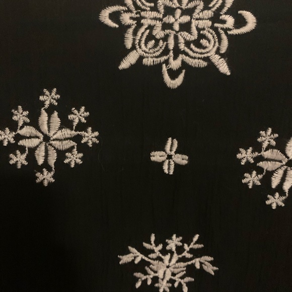 Forever 21 Black and White Kimono Size M - Picture 3 of 6